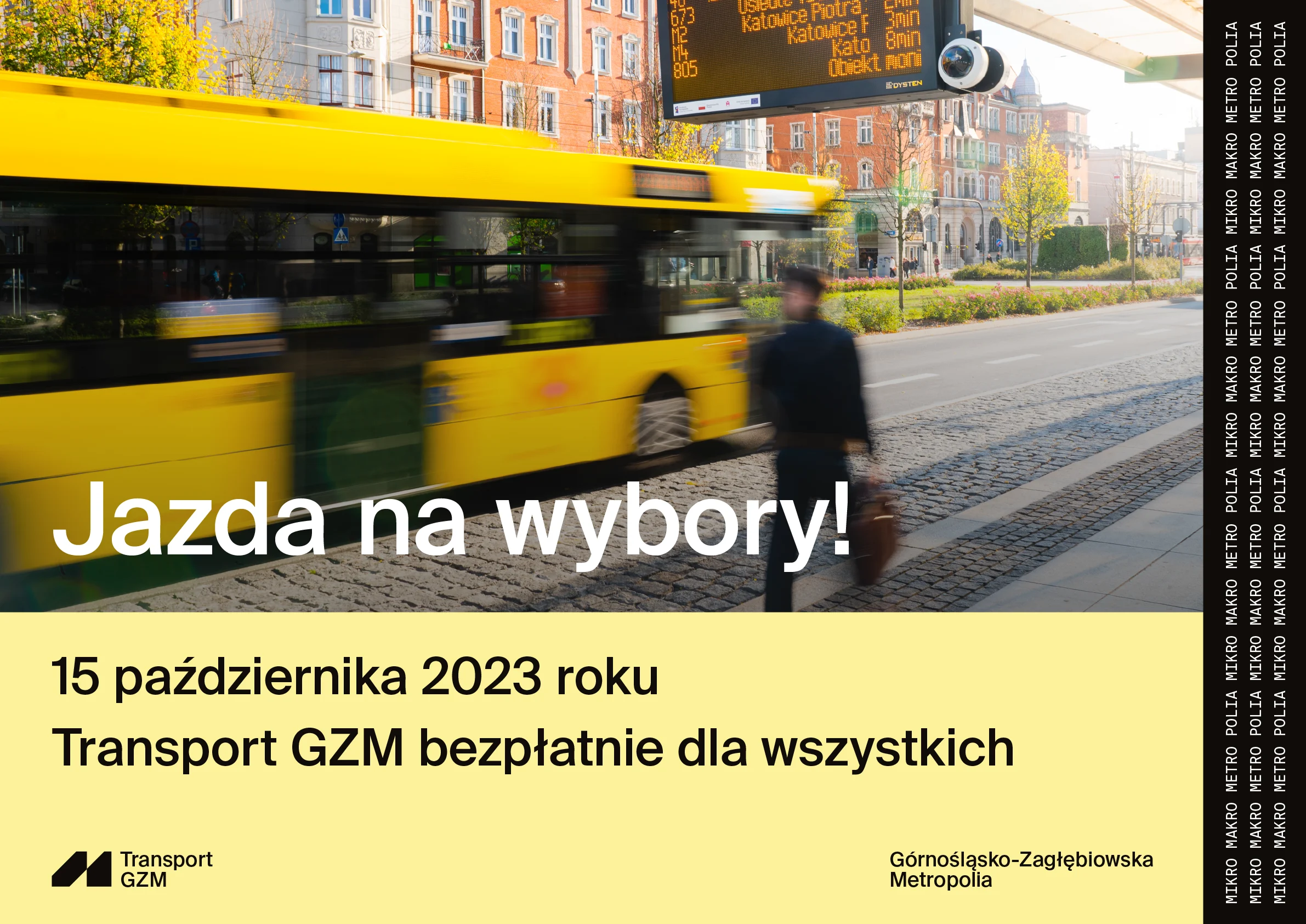 Jazda na wybory! Bezpłatny transport zbiorowy 15 października