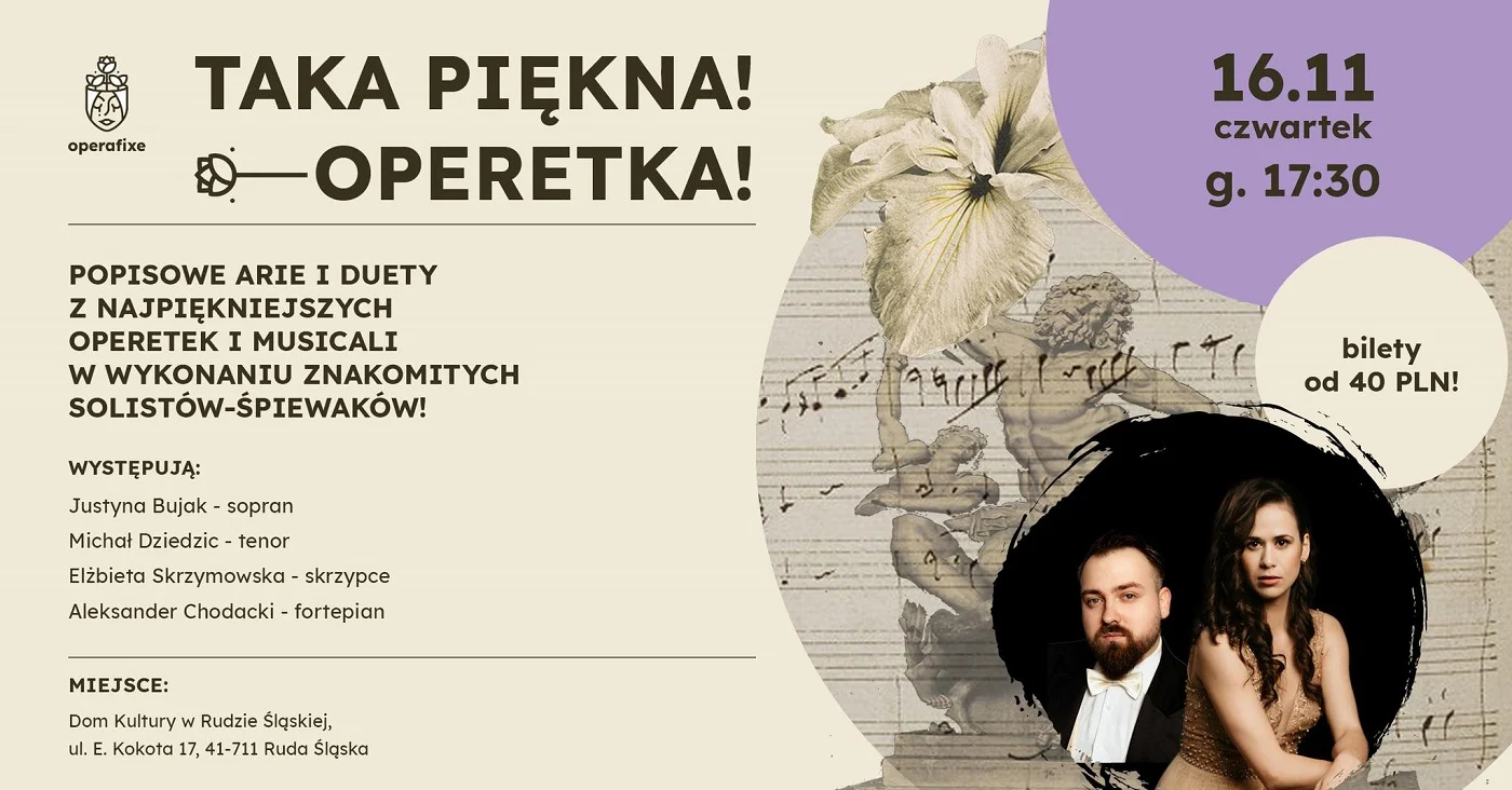 Wyjątkowy Koncert Operetkowy w Rudzie Śląskiej!
