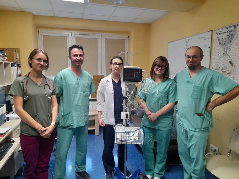 Na Oddział Anestezjologii i Intensywnej Terapii rudzkiego szpitala trafił nowy sprzęt