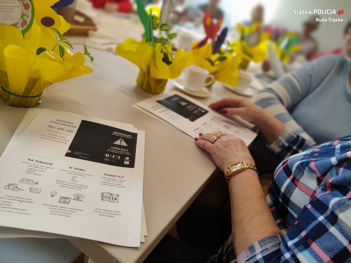 Seniorzy z Rudy Śląskiej debatowali o bezpieczeństwie