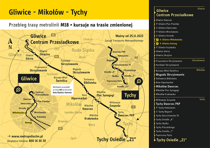 Znika linia 82. Rewolucyjne zmiany w komunikacji miejskiej na południu GZM