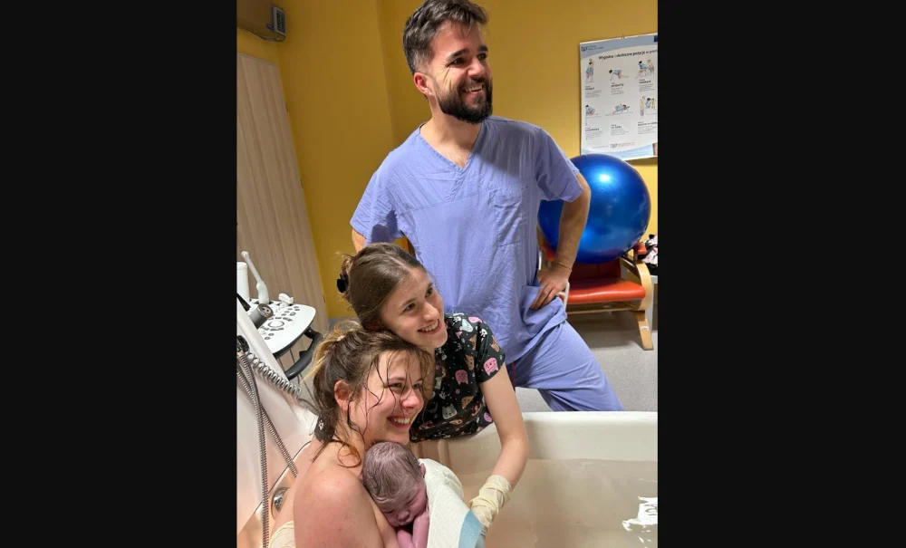 W rudzkim szpitalu odbył się poród w wodzie!