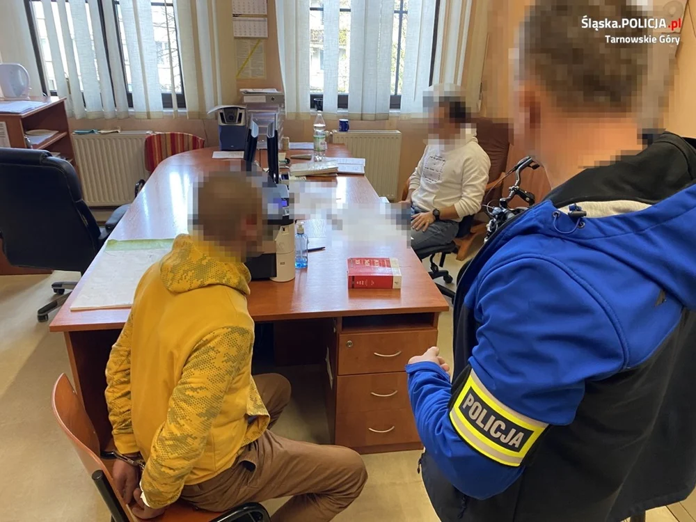 Ośmiokrotnie podpalał kontenery na śmieci. Policjanci zatrzymali 33-latka z Tarnowskich Gór!