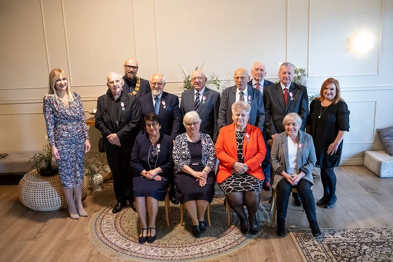 Złote i Diamentowe Gody w Pyskowicach. Burmistrz Pyskowic gościł małżeńskich jubilatów