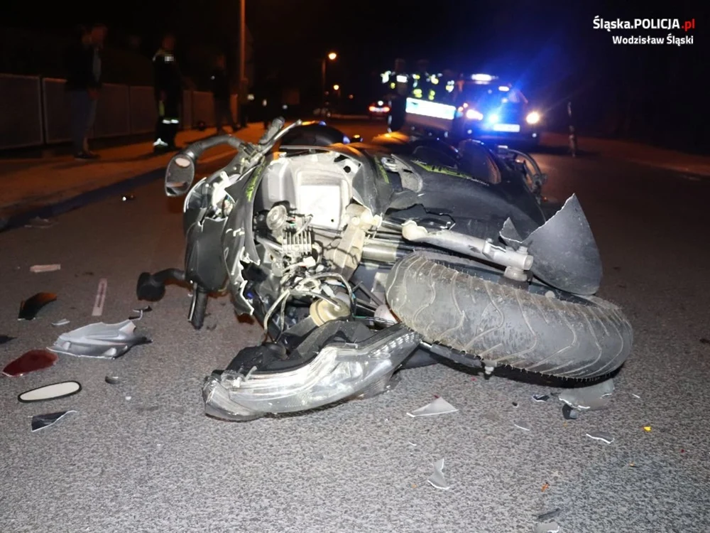 Zderzenie 3 pojazdów w Wodzisławiu Śląskim. Uczestniczka wypadku była pijana!