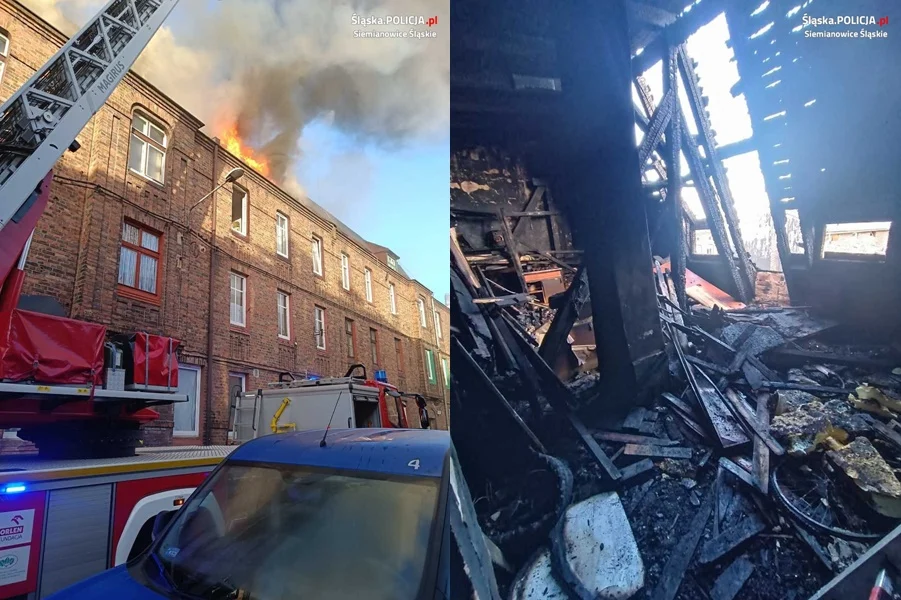 Siemianowice Śląskie: 3 miesiące aresztu dla sprawcy podpalenia kamienicy