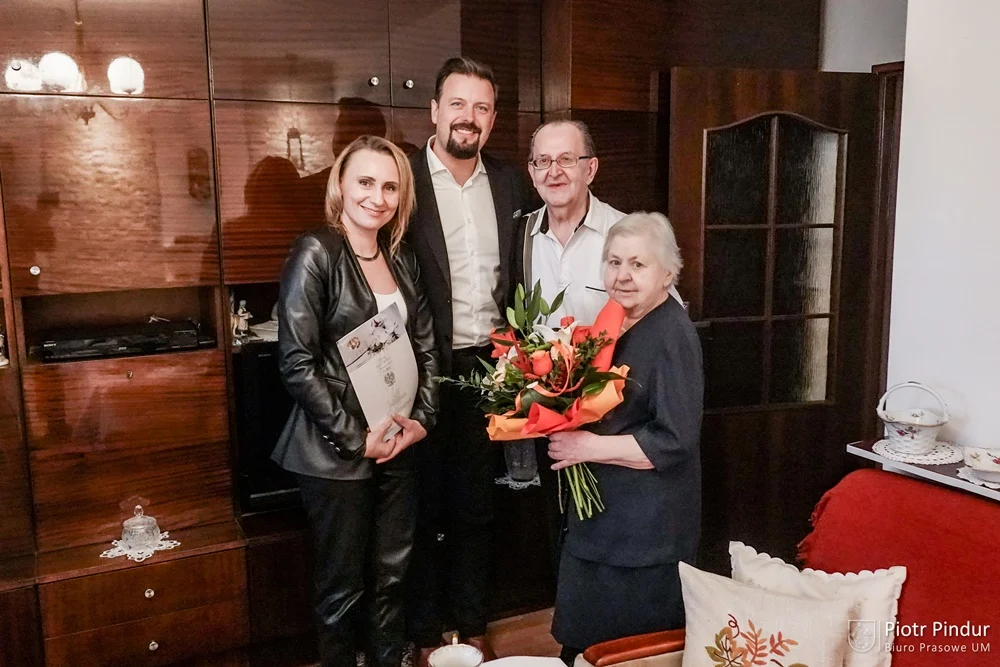 60 lat razem na dobre i na złe. Rafał Piech odwiedził Diamentowych Jubilatów