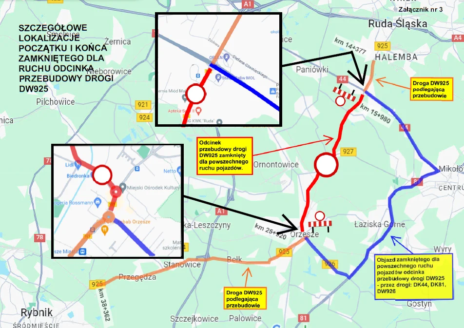Przebudowa drogi wojewódzkiej nr 925