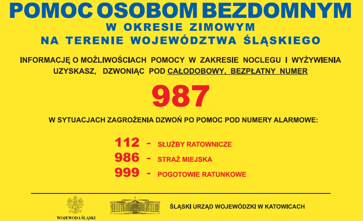 Pomagajmy osobom narażony na wychłodzenie. Reagujmy!