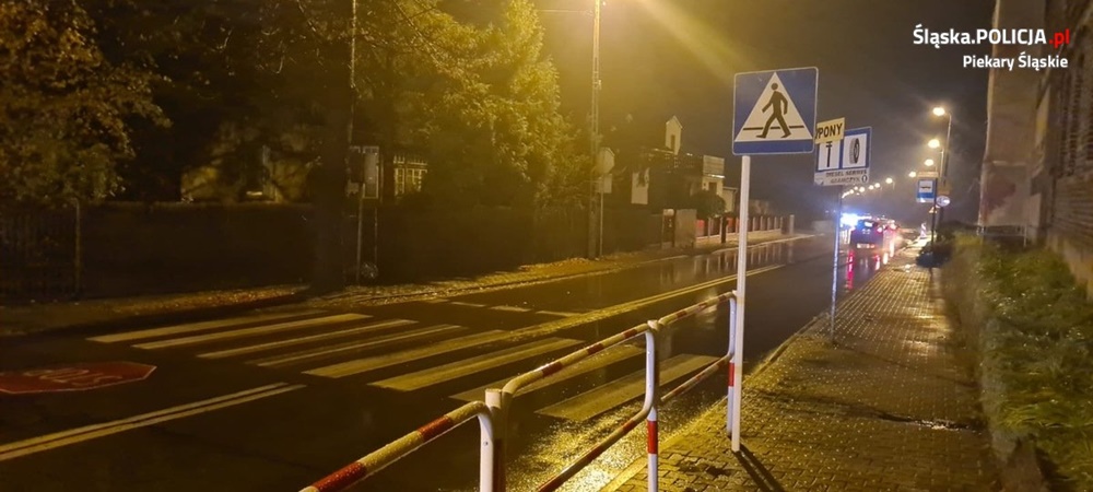 Potrącenie na ul. Sadowskiego w Piekarach Śląskich. Nastolatek przechodził przez pasy!