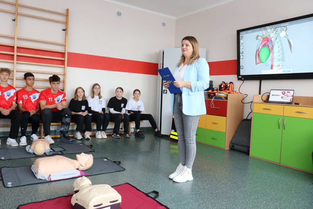 Otwarto Pracownię Pierwszej Pomocy w MSP nr 5 w Piekarach Śląskich