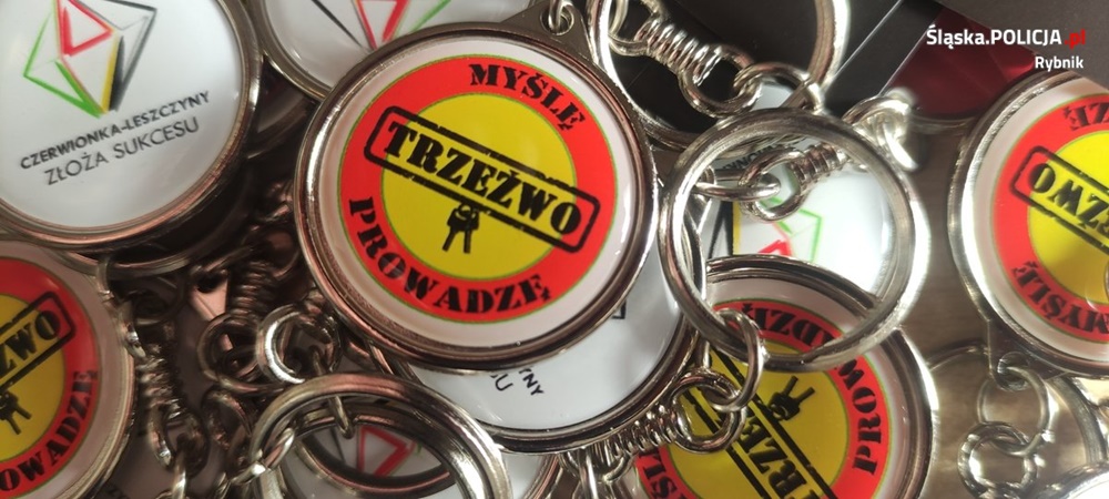 "Bezpieczna podróż = trzeźwe życie". Działania profilaktyczne w Rybniku