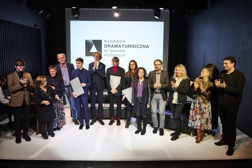 Łukasz Barys laureatem Nagrody Dramaturgicznej im. Tadeusza Różewicza!