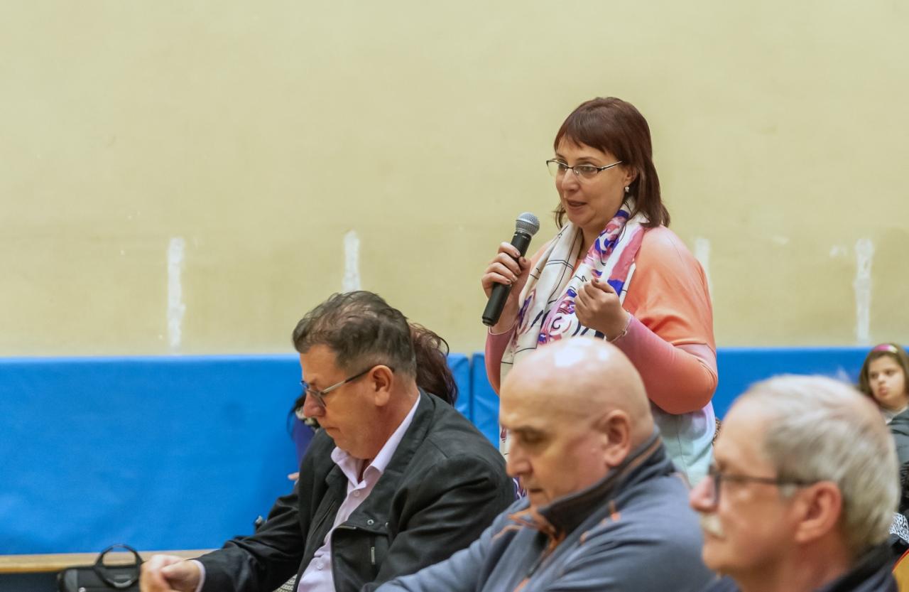 Prezydent Bytomia spotkał się z mieszkańcami Stroszka 9