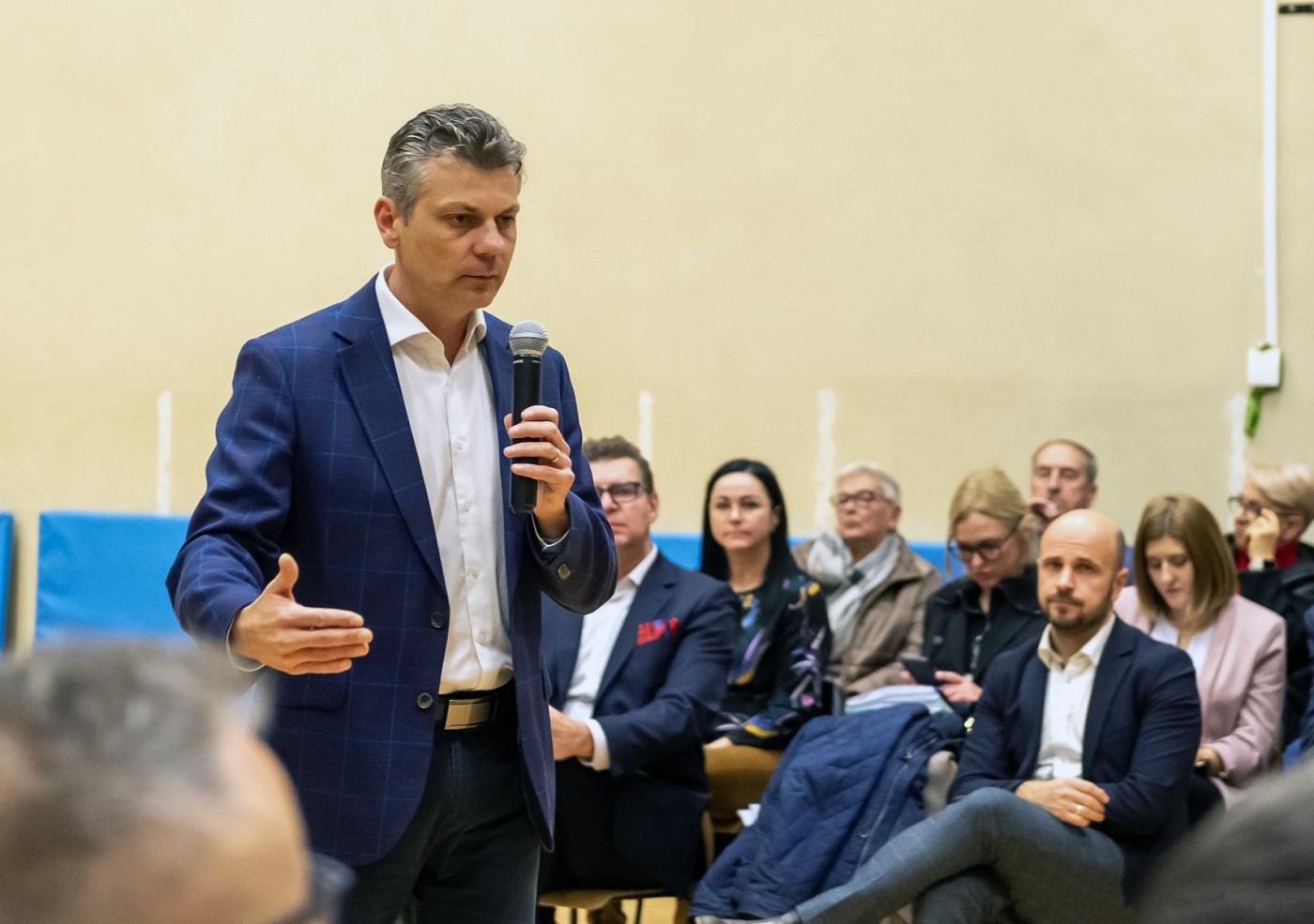 Prezydent Bytomia spotkał się z mieszkańcami Stroszka