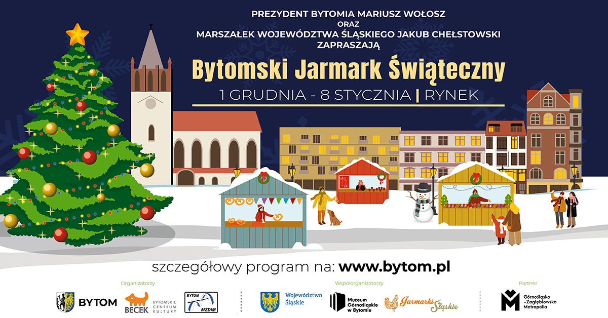 Przed nami Bytomski Jarmark Świąteczny. Sprawdź program!