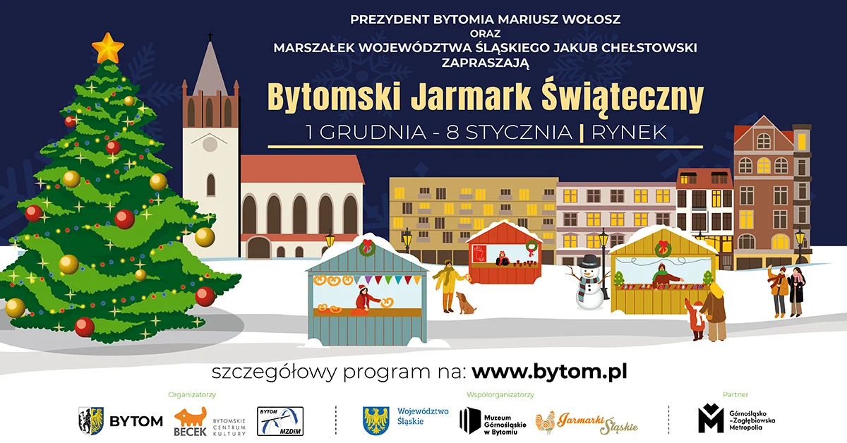 Przed nami Bytomski Jarmark Świąteczny. Sprawdź program!