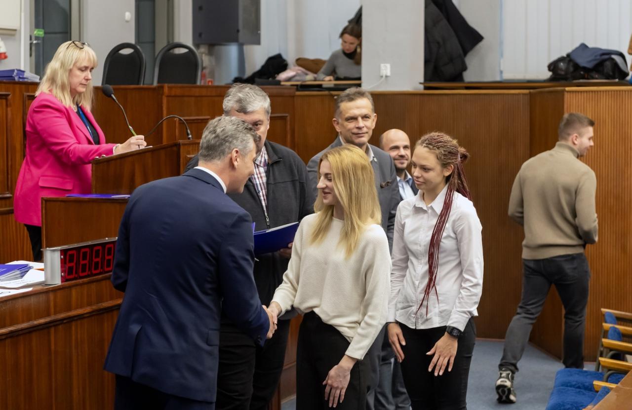 Prezydent wręczył stypendia najlepszym bytomskim sportowcom 10