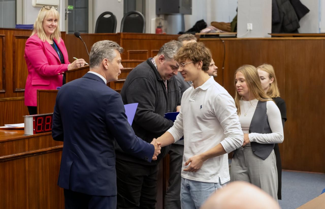 Prezydent wręczył stypendia najlepszym bytomskim sportowcom 16