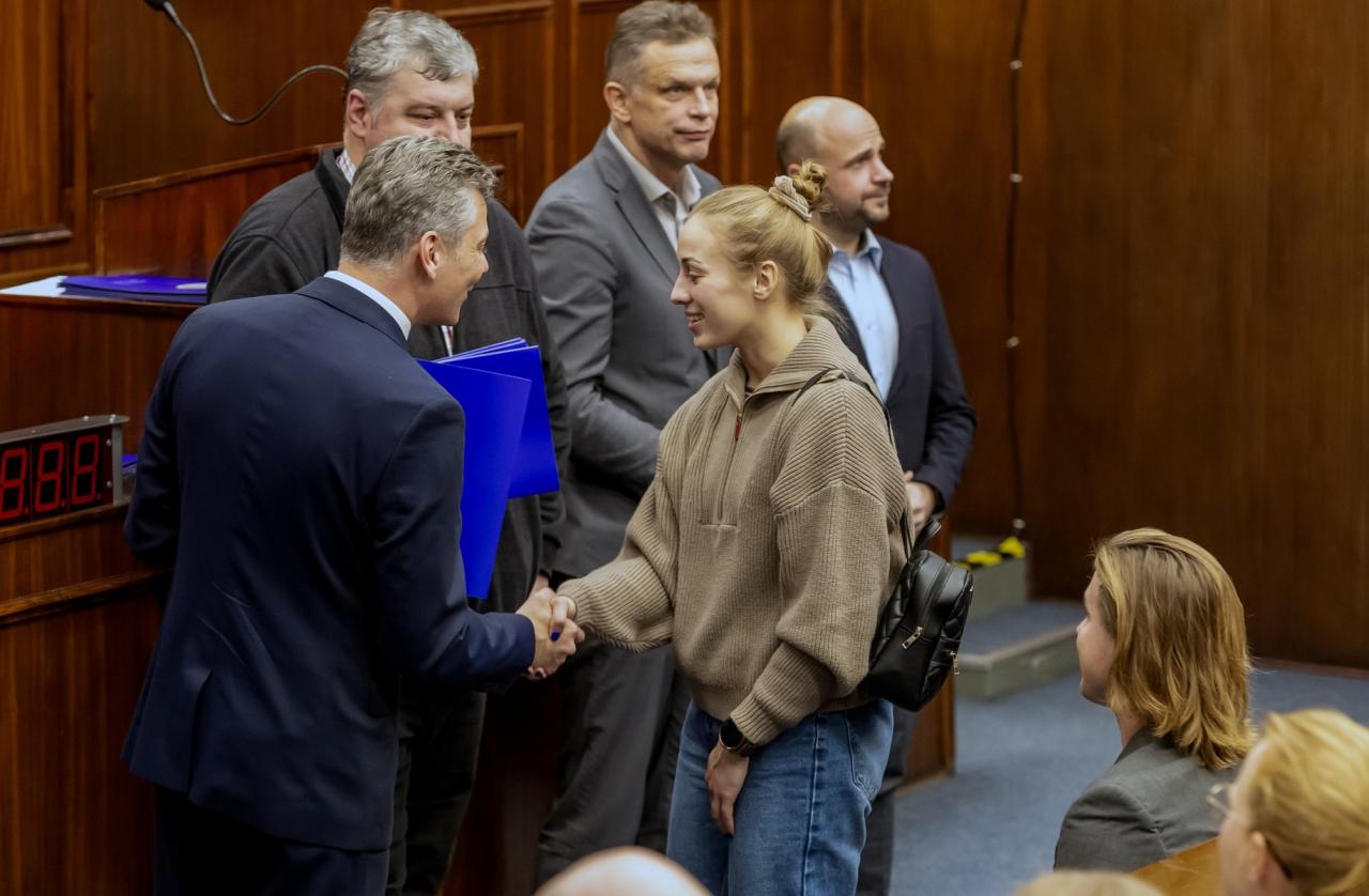 Prezydent wręczył stypendia najlepszym bytomskim sportowcom 20