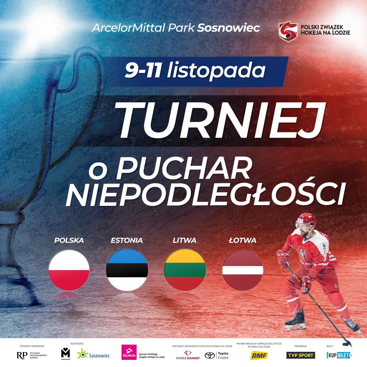 Hokejowa reprezentacja Polski po raz pierwszy zagra na Nowym Zimowym!