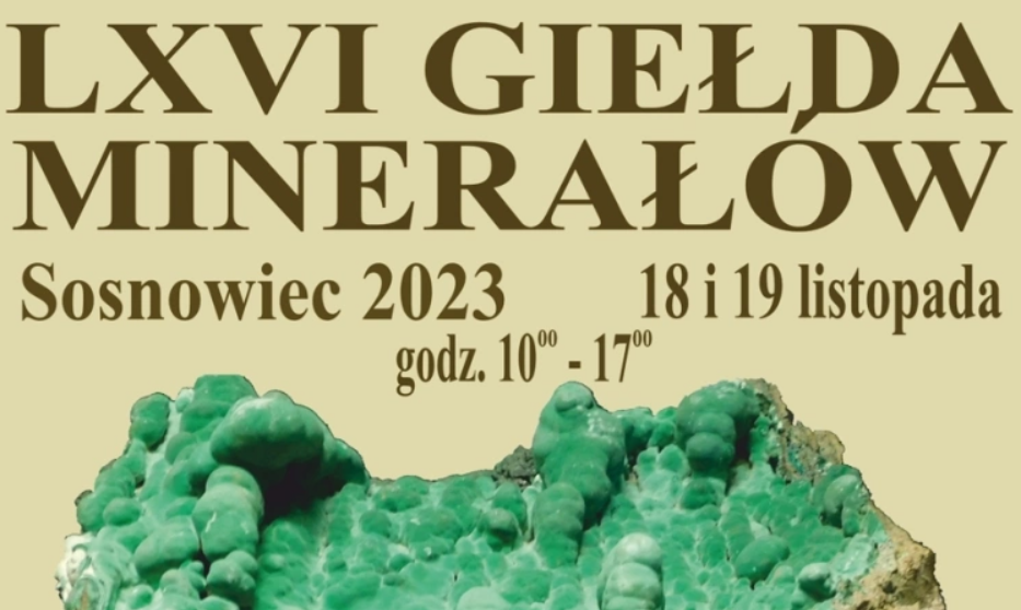 66. Międzynarodowa Wystawa i Giełda Minerałów, Skał i Skamieniałości w Sosnowcu