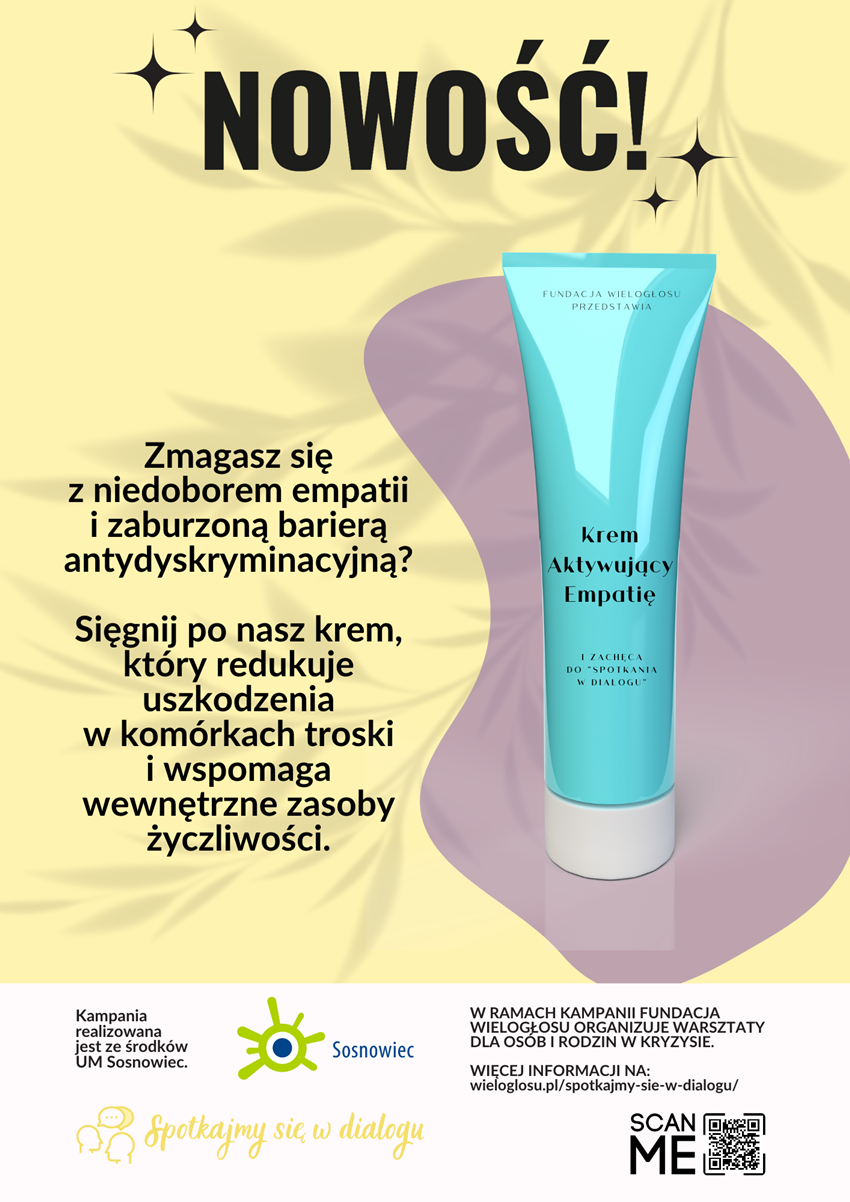 Kampania społeczna "Spotkajmy się w dialogu". Warsztaty dla mieszkańców Sosnowca