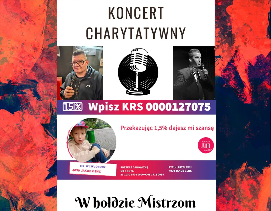 Koncert charytatywny dla Kubusia już w piątek!