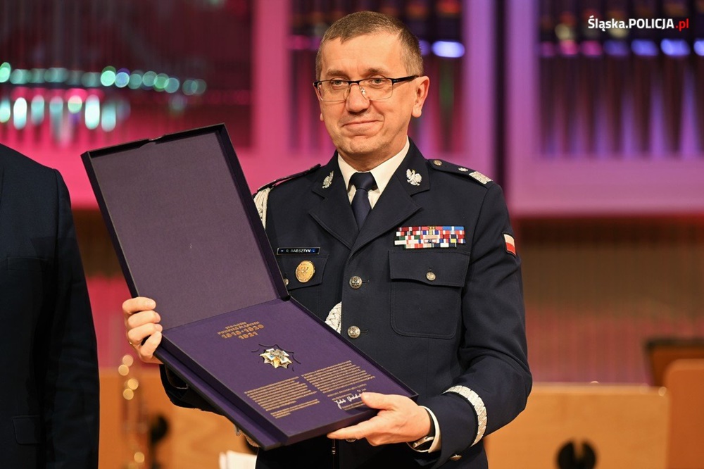 Katowicki komendant nagrodzony "Gwiazdą Górnośląską"!