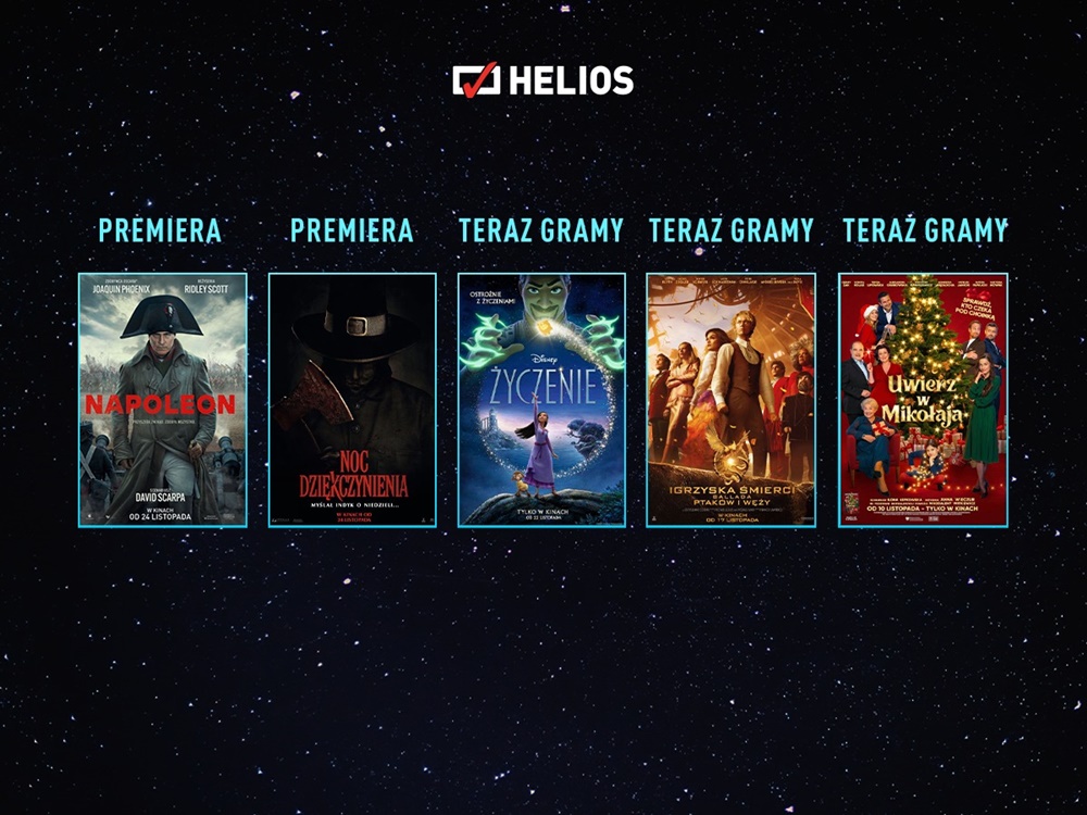 Jesień z wyczekiwanymi premierami w kinach Helios