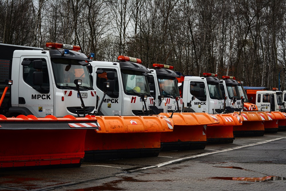 Czy zima zaczęła się na dobre? MPGK Katowice przygotowane na opady śniegu
