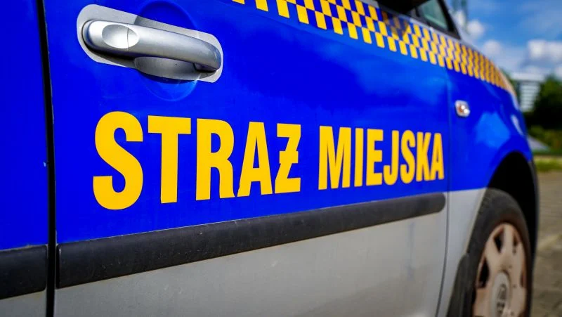 Kobieta leżała na chodniku w centrum Katowic. Pomogli jej strażnicy miejscy