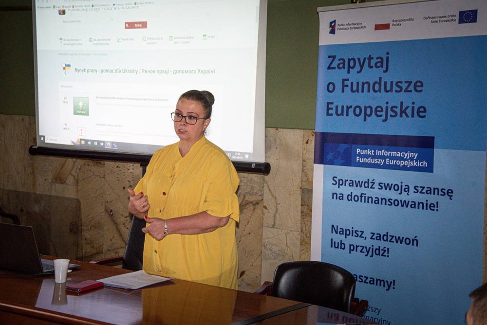 Mobilny Punkt Informacyjny Funduszy Europejskich dla mieszkańców Chorzowa