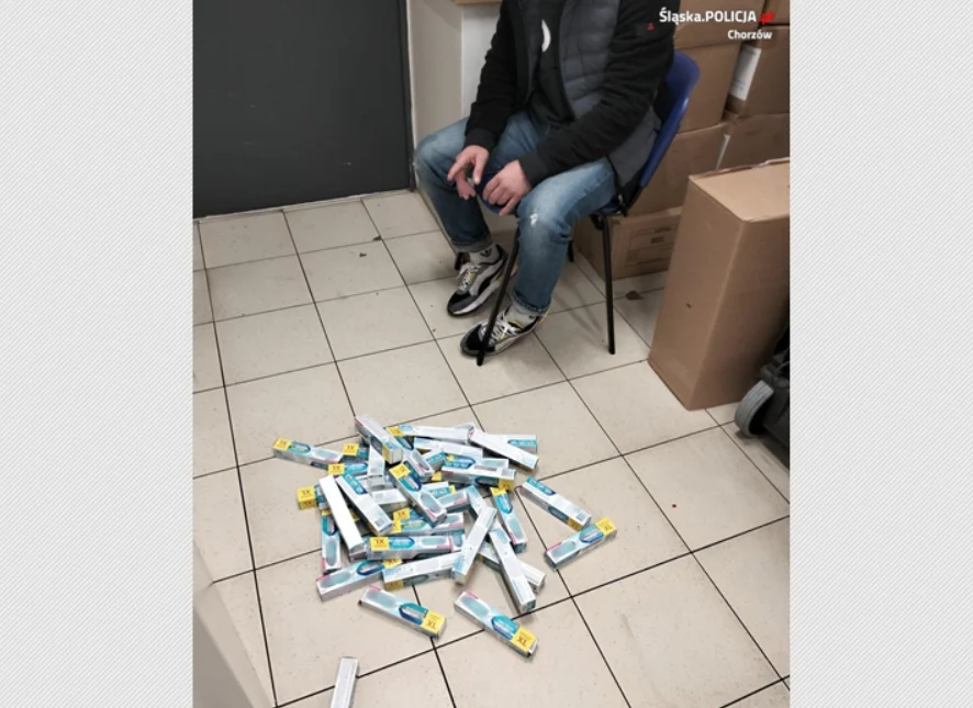 Chorzowski policjant w czasie wolnym złapał złodzieja w sklepie!