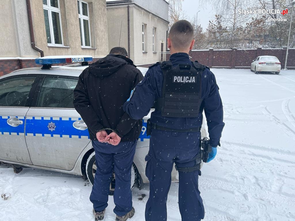 Złodziej katalizatorów w rękach chorzowskich mundurowych. Grozi mu 5 lat więzienia!