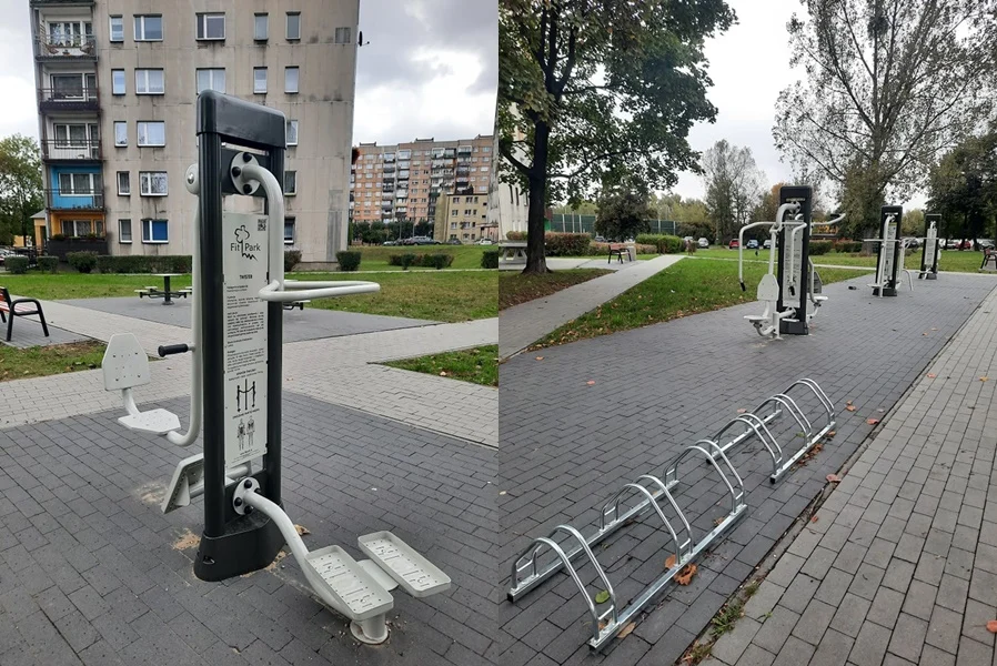 Na ul. Granitowej w Świętochłowicach powstała siłownia plenerowa!