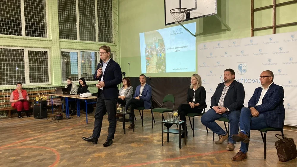 Daniel Beger spotkał się z mieszkańcami Lipin. Co było tematem rozmów?