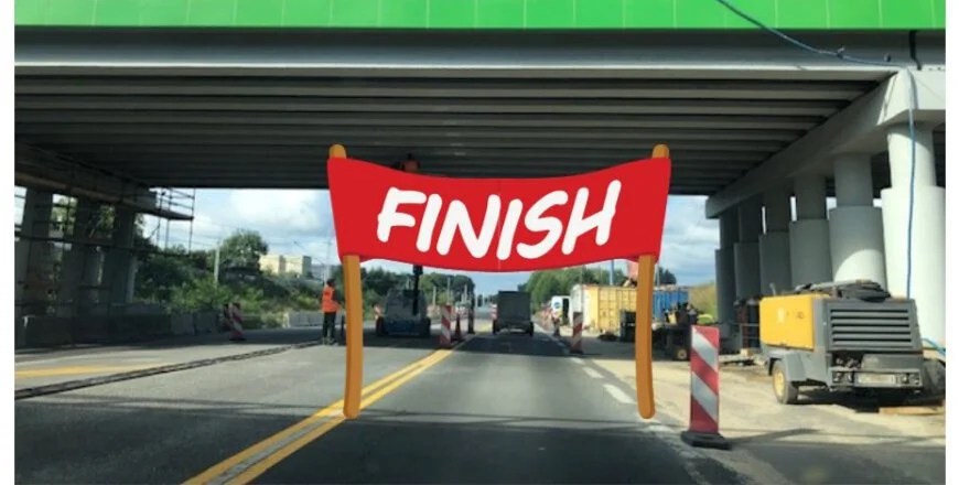 Przywrócenie ruchu na obu wiaduktach w ciągu al. Korfantego