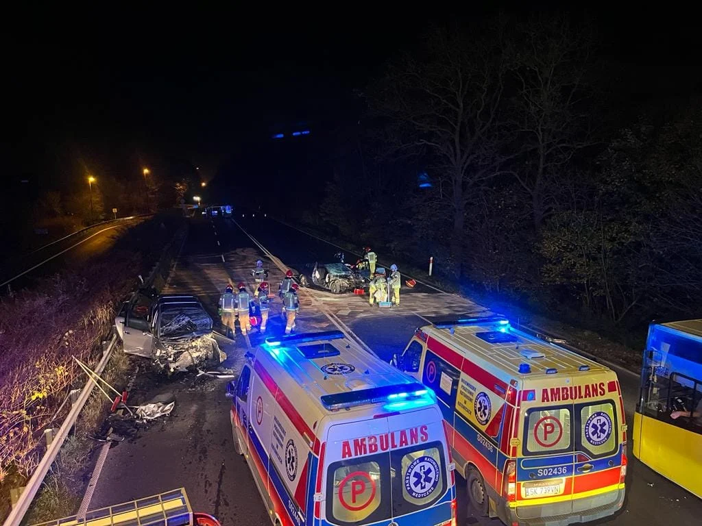 Wypadek na DK88 w Zabrzu. Pięć osób poszkodowanych!