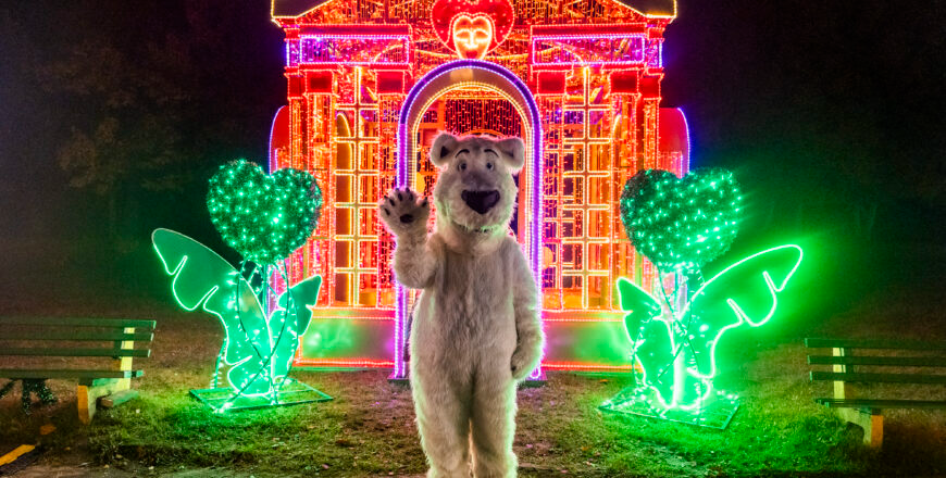 Alicja w Krainie Czarów zagościła w Parku Miliona Świateł!