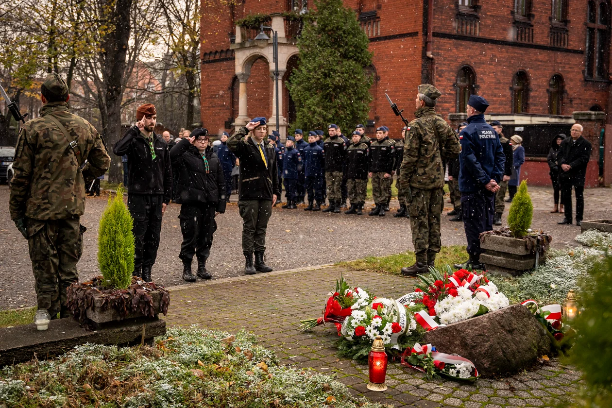 W Zabrzu uczczono 105. rocznicę obrony Lwowa [ZDJĘCIA]