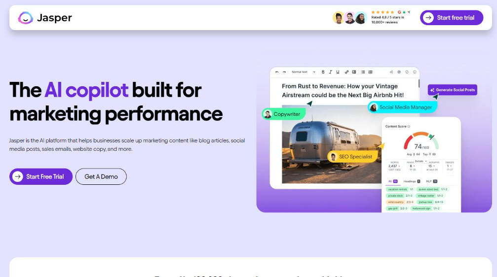 Top 6 narzędzi AI dla SEO