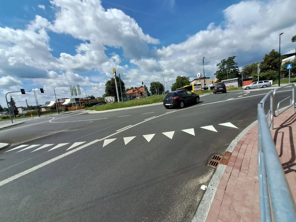 Nowo powstałe rondo przy 1 Maja i Zabrzańskiej nazwane „Karmańskim”