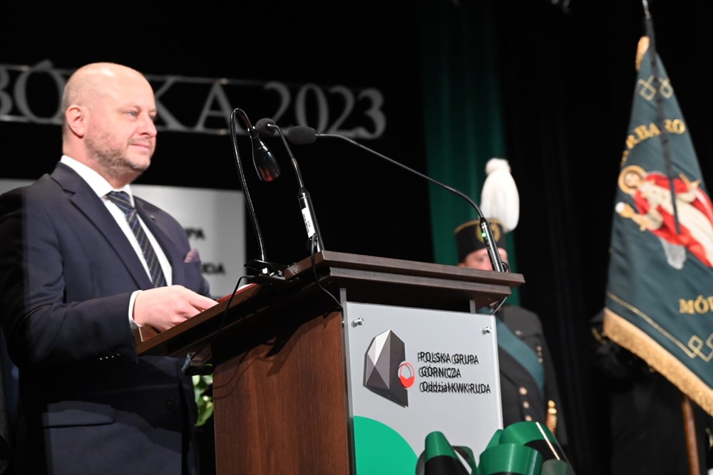 Wręczenie szpad górniczych 1