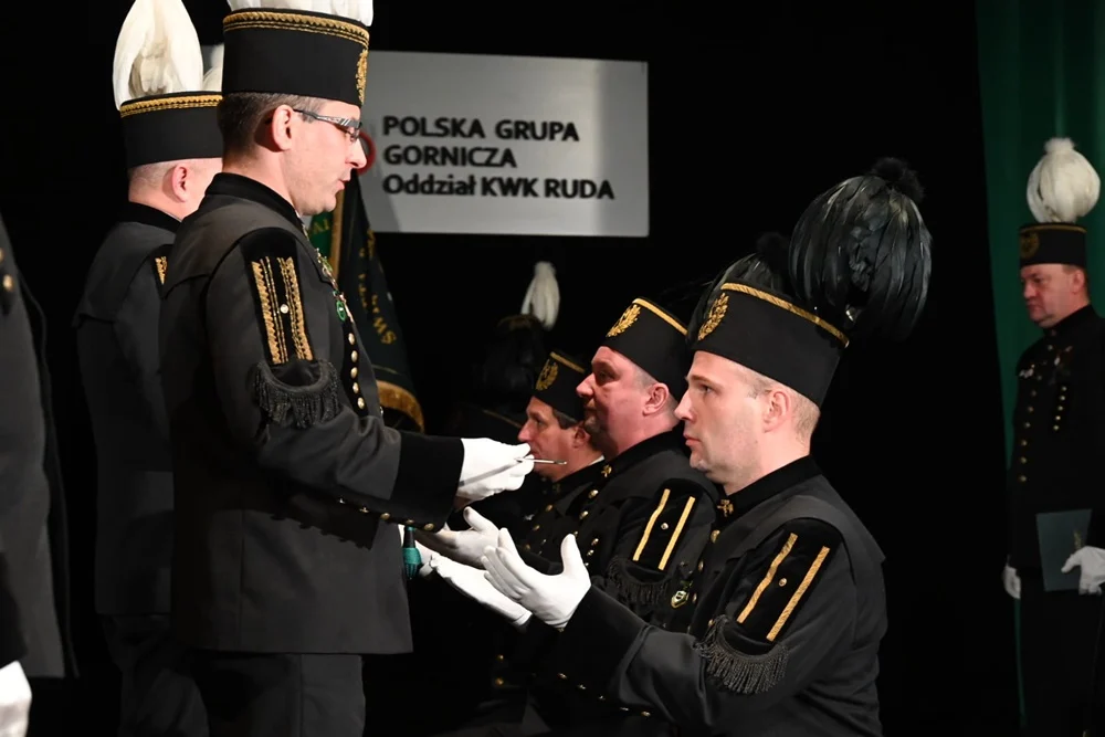 Wręczenie honorowych szpad górniczych w Bielszowicach!
