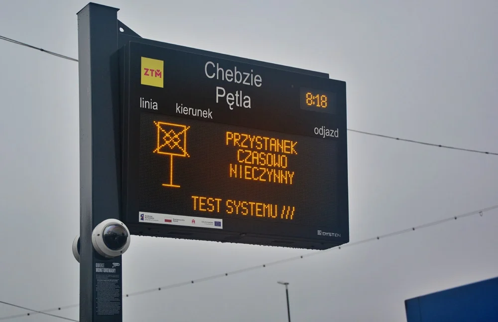 Trwa remont pętli tramwajowej w Chebziu. Na jakim etapie są prace? [FOTO]