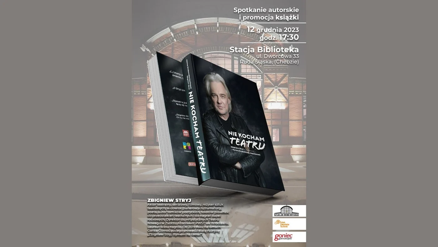 Przed nami spotkanie autorskie ze Zbigniewem Stryjem