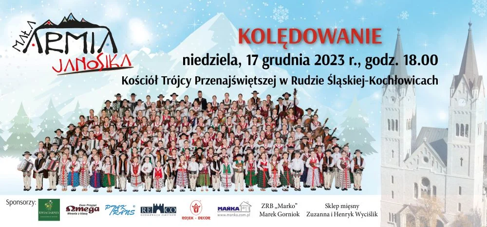 „Mała Armia Janosika” szturmuje Kochłowice i zaprasza na wspólne kolędowanie!