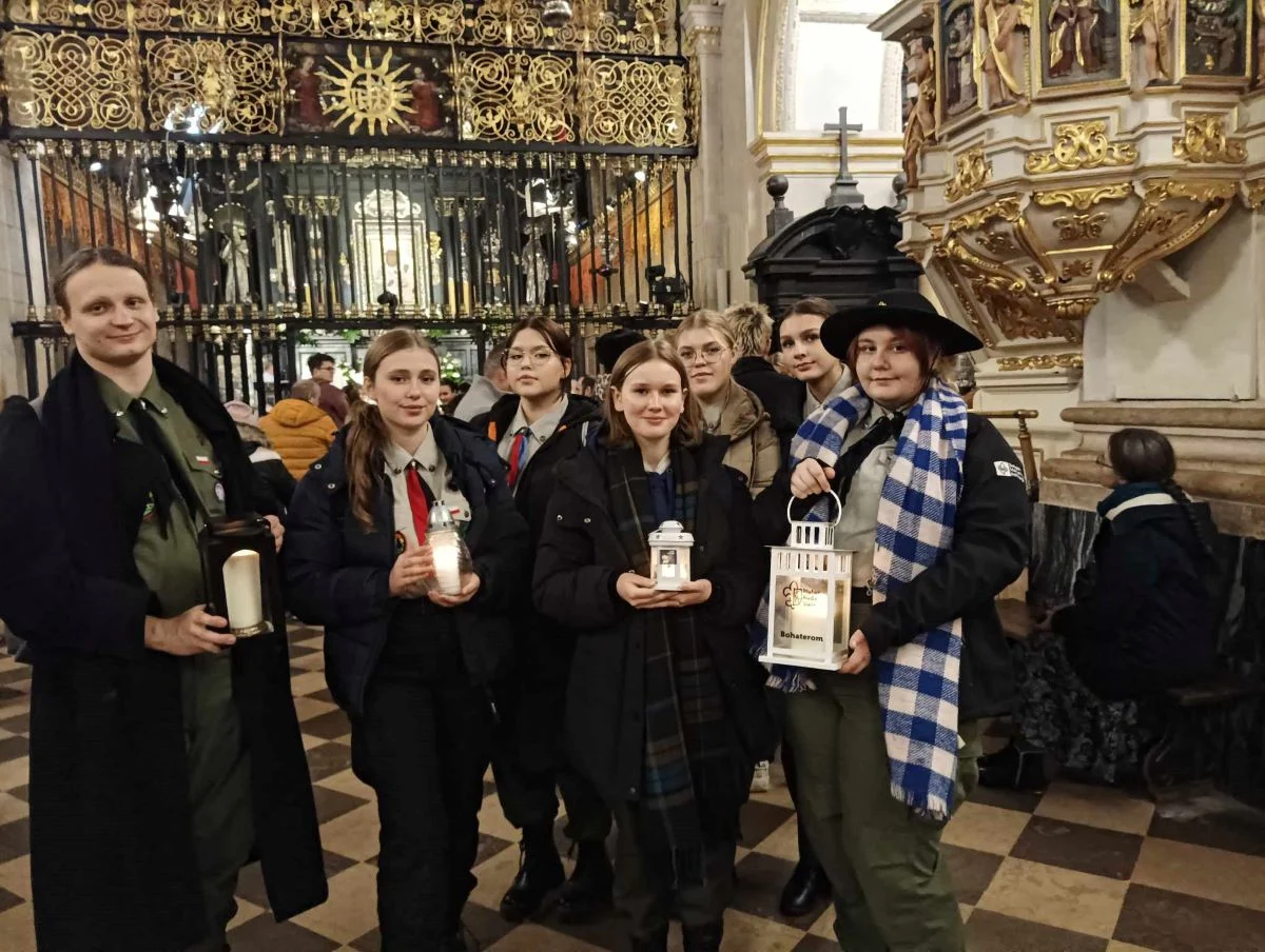 Betlejemskie Światełko Pokoju dotarło już do Rudy Śląskiej!