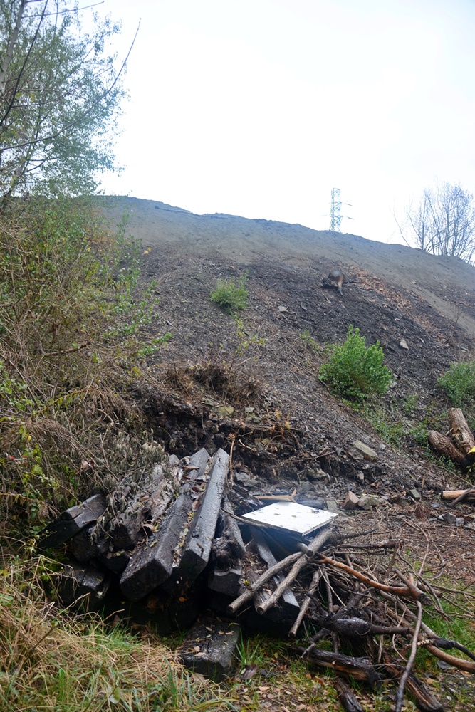 Płonąca hałda w Rudzie Śląskiej 9
